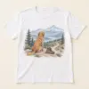 Dog Dad Trail Notes Unisex Graphic T-Shirt — main illustrative mockup