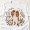 Dog Mom Daisy Walk Unisex Graphic T-Shirt — detail illustrative mockup