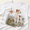 Terrier Weekend Scout Unisex Graphic T-Shirt — detail illustrative mockup
