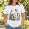 Terrier Weekend Scout Unisex Graphic T-Shirt — lifestyle illustrative mockup