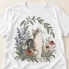 Whisker Garden Friend Unisex Graphic T-Shirt — detail illustrative mockup